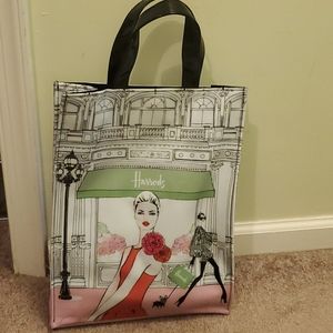 Harrods Shopper PVC Tote  Bag